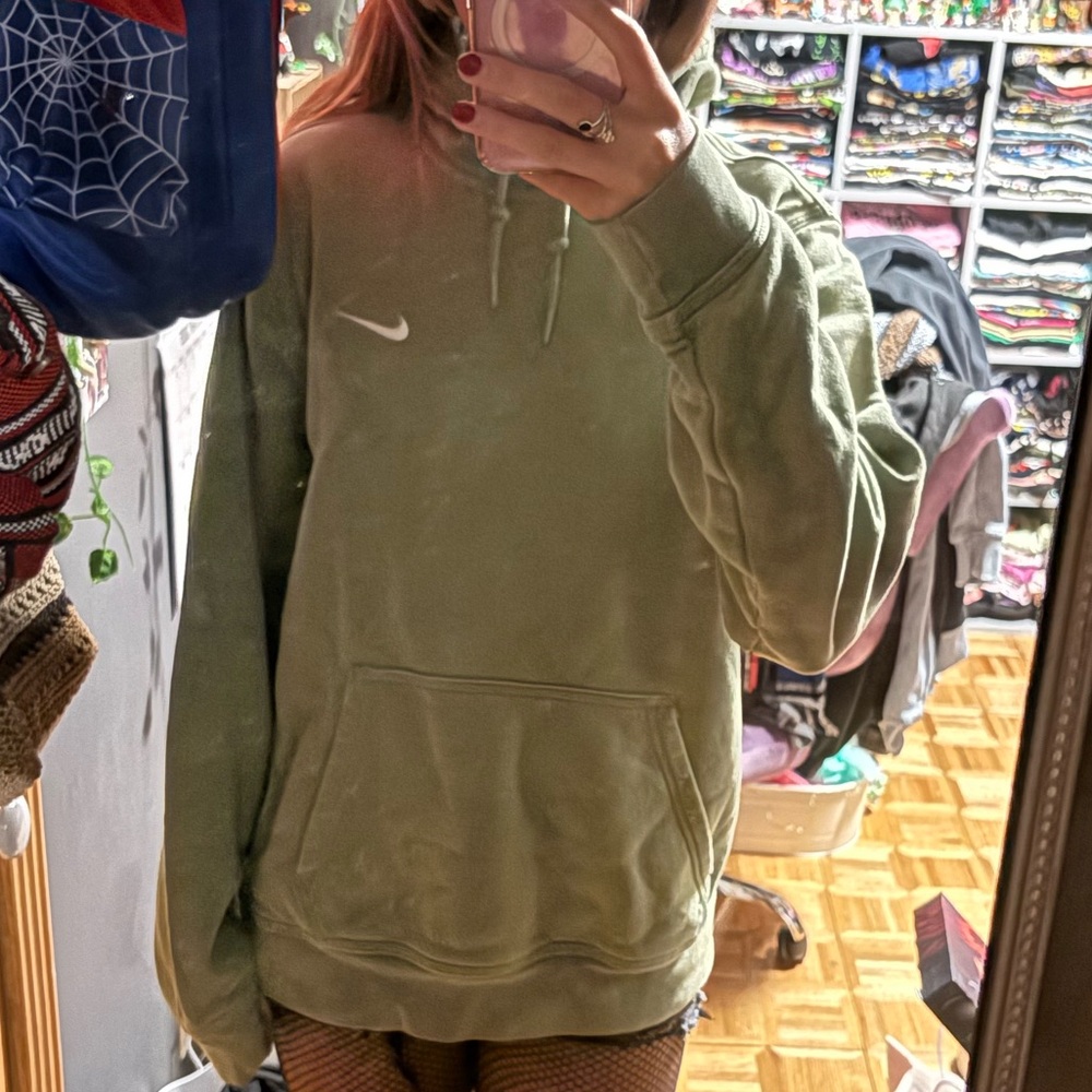 Nike Women's Sage Green Hoodie
